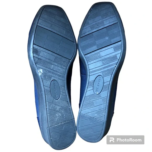 Anne Klein Sport Womens Wisher Pumps Navy Wedges Size 9 - Picture 7 of 9